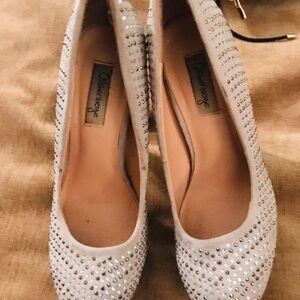 Monster High Silver Glitter Heels